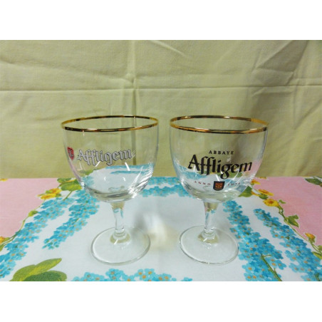 1 VERRE AFFLIGEM 15CL LOGO NOIR 