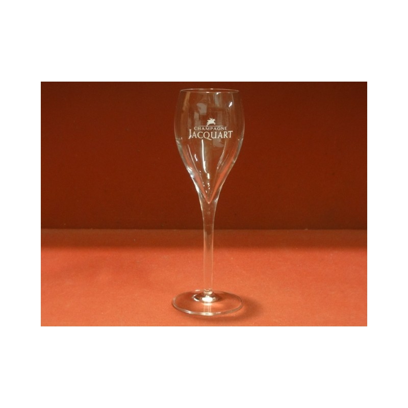 6 FLUTES CHAMPAGNE JACQUART 16CL HT. 19.20CM