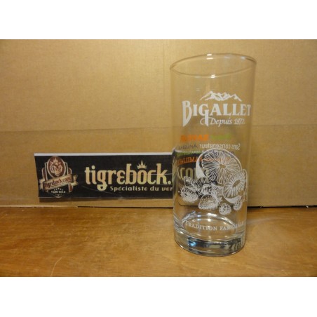 6 VERRES BIGALLET 25CL HT 13.50CM