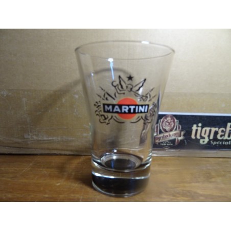 6 VERRES MARTINI COLLECTOR  FOND NOIR