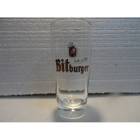 6 VERRES BITBURGER 20CL  HT 13.80CM