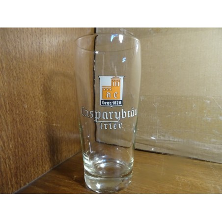 1 VERRE CASPARY BRAU 25CL HT.14.30CXM