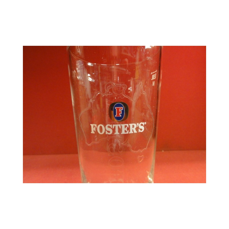 1 VERRE  FOSTER'S 50 CL 