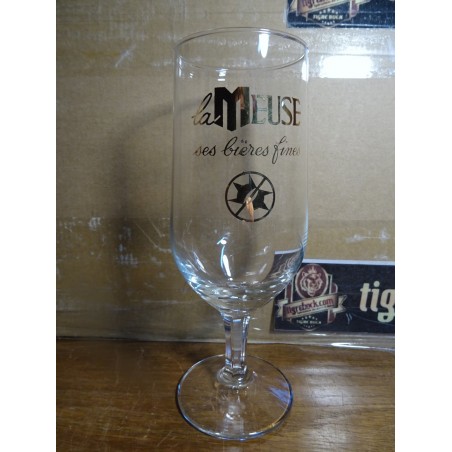 1 VERRE  LA MEUSE 25CL HT.17.40CM