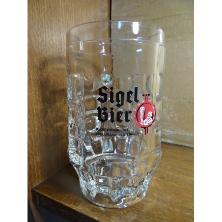 CHOPE SIGEL BIER 50CL HT 16CM