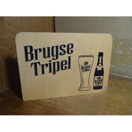 PORTE SOUS BOCK  BRUGSE TRIPEL  13CM X4.50CM X9.30CM