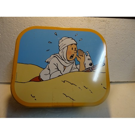 BOITE TINTIN ET MILOU 25CM X21.50CM