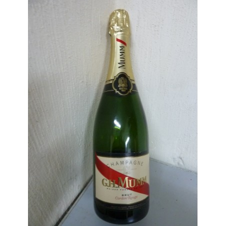 BOUTEILLE CHAMPAGNE  MUMM 75CL FACTICE HT 32CM