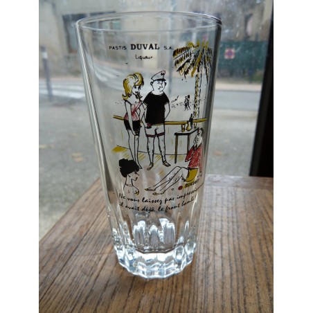 1 VERRE DUVAL COLLECTOR  HT 12CM