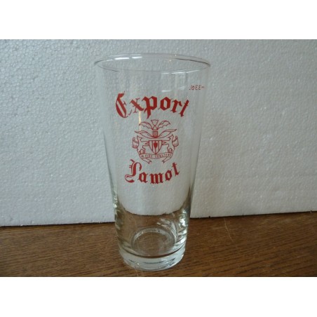 1 VERRE LAMOT EXPORT 33CL HT 14CM