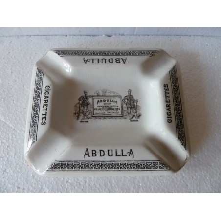 CENDRIER CIGARETTES  ABDULLA  13CM X11CM