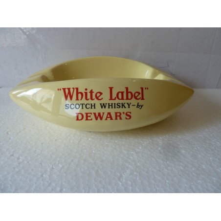 CENDRIER  WHITE  LABEL DEWAR'S 15.50CM X12.30CM