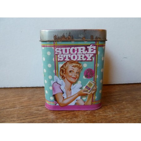 BOITE SUCRE STORY 7.70CM X5.10CM X9.60CM