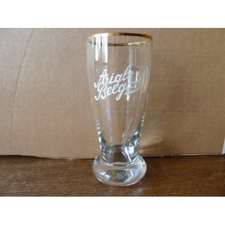 1 VERRE AIGLE BELGICA 25CL HT.15.20CM