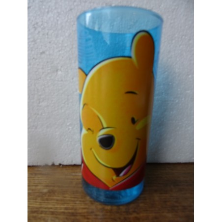 1 VERRE WINNIE L'OURSON  HT 13.50CM