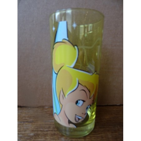 1 VERRE LA FEE CLOCHETTE  DISNEY HT 13.50CM