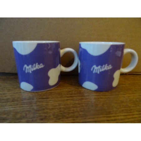 2 TASSES MILKA HT 6CM