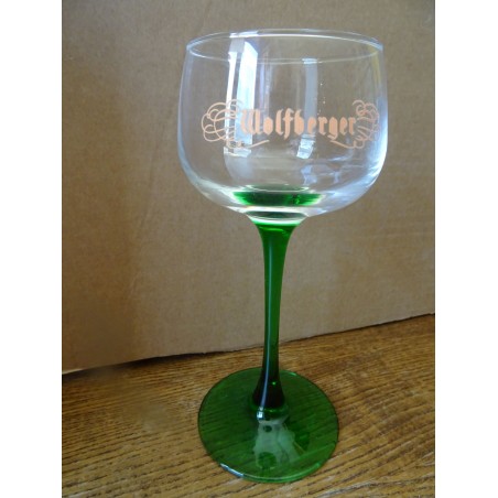 6 VERRES VIN  BLANC WOLFBERGER 15CL  HT 16.30CM