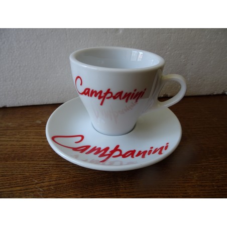 5 TASSES CAMPANINI  15CL + 5 SOUS TASSES