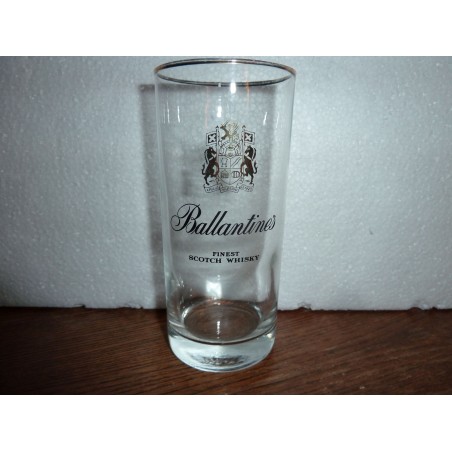 6 VERRES BALLANTINES  25/28CL HT 13.40CM