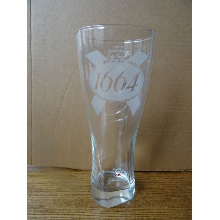 6 VERRES 1664  50CL HT.21CM