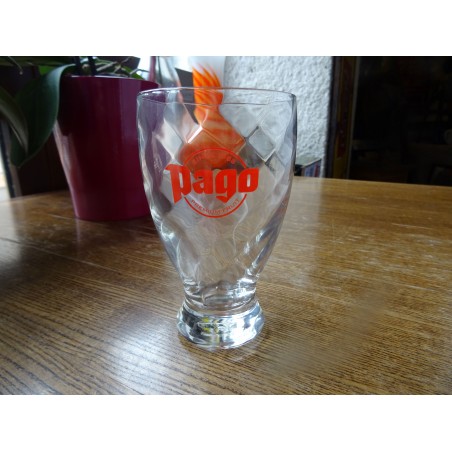 6 VERRES PAGO 20CL HT 12CM AVEC DAMIERS - Tigrebock