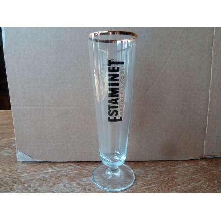 6 VERRES ESTAMINET 25CL HT 20.70CM