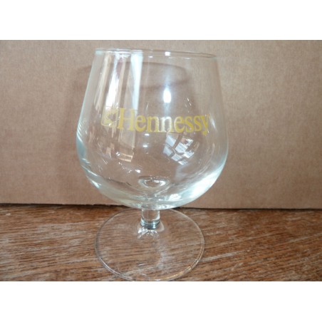 6 VERRES COGNAC HENNESSY  10CL NT 9.40CM