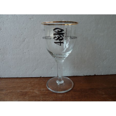 6 VERRES  SYLVANUS 4810 25CL HT 18CM BRASSERIE DU MONT BLANC