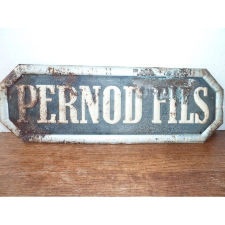 TOLE LITHO  PERNOD  34.50CM X12CM