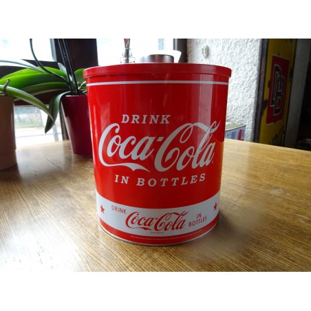 BOITE COCA-COLA  DIAMETRE 16.80CM HT 18CM