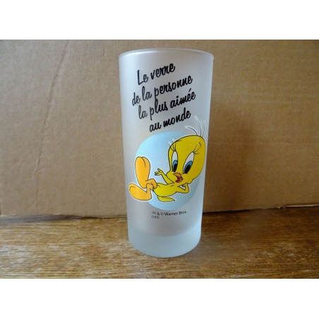 1 VERRE  TITI GIVRE  25CL HT 13.50CM