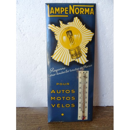 THERMOMETRE  LAMPE NORMA 29.50CM X12CM