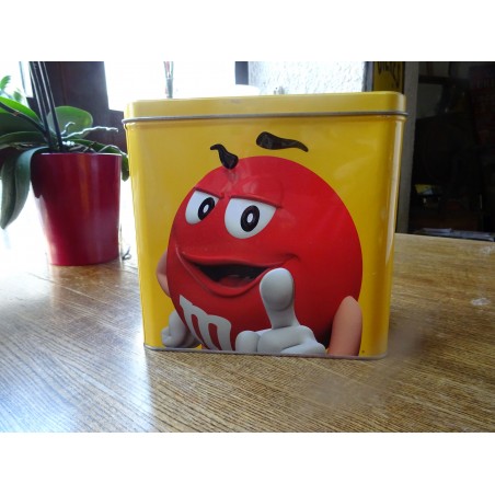 BOITE  M&M'S 18.50CM X11.30CM X17.40CM