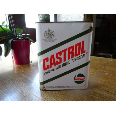 BIDON CASTROL 2 LITRES  NEUF JAMAIS OUVERT