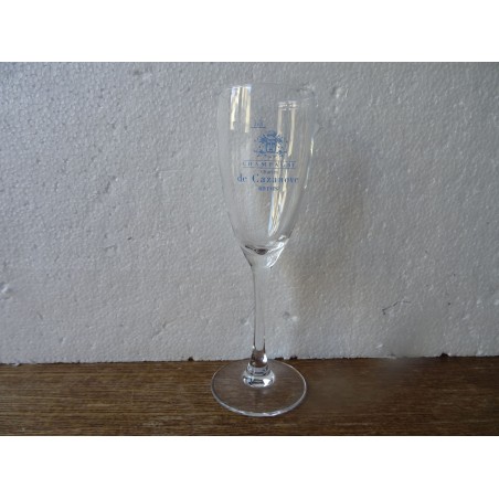 5 FLUTES  CHAMPAGNE CHARLES DE CAZANOVE 10CL HT 18.30CM