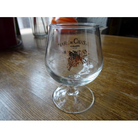 6 VERRES  MARC DU CHASTEL HT 9.50CM