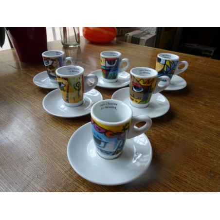 6 TASSES A CAFE CHAUVEA  LE MENELICK