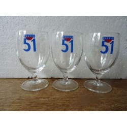 3 VERRES  PASTIS 51 11CL HT...