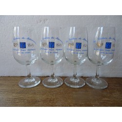 4 VERRES A VIN CAVE DE...