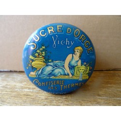 BOITE SUCRE D'ORGE  VICHY...