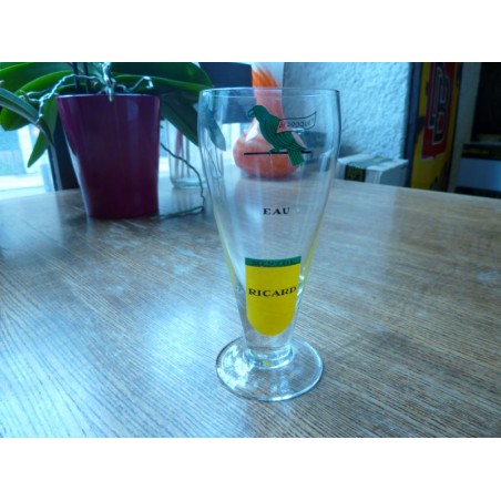 1 VERRE RICARD PERROQUET  HT 13.70CM