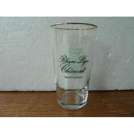 1 VERRE RHUM CLEMENT  HT 11.80CM