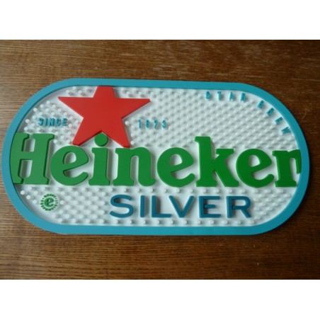 TAPIS EGOUTOIR  HEINEKEN  32CM X16.50CM