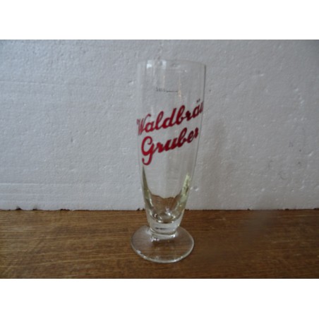 1 VERRE VALDBRAU GRUBER EMAILLE 25CL HT .18.40CM