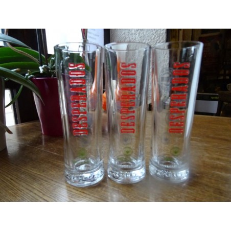 3 VERRES DESPERADOS 25CL