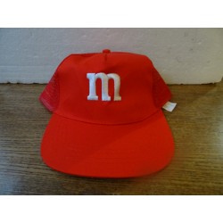 1CASQUETTE M&M'S ROUGE