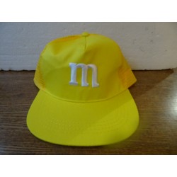 1 CASQUETTE M&M'S JAUNE