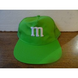 1 CASQUETTE M&M'S VERTE