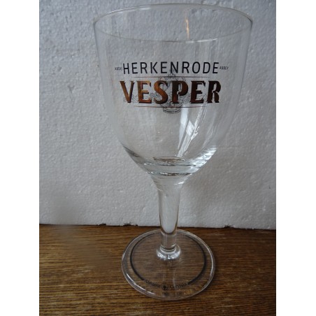 6 VERRES  VESPER HERKENRODE 33CL HT 18.80CM